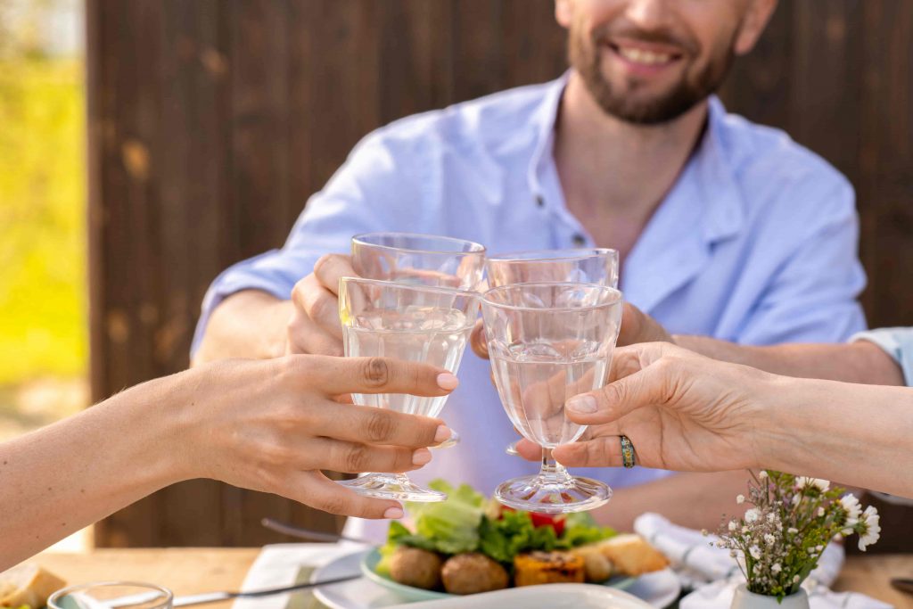 Seguridad de los alimentos para los bufés y las fiestas