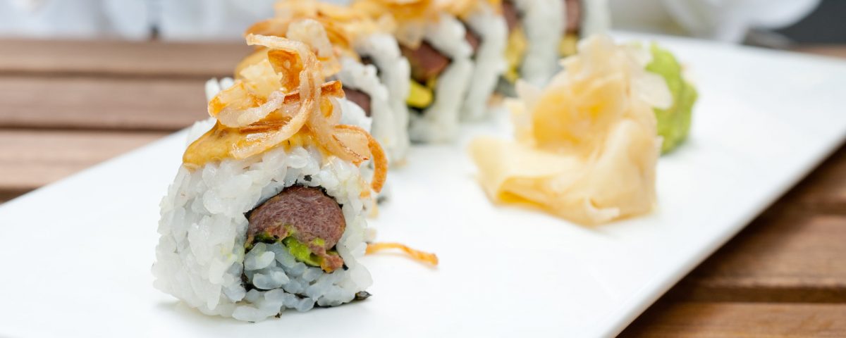 Sushi que puede conllevar la enfermedad provocada por el anisaki